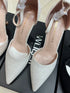 Luxury Shimmer Embellished Pointed Toe Stilettos